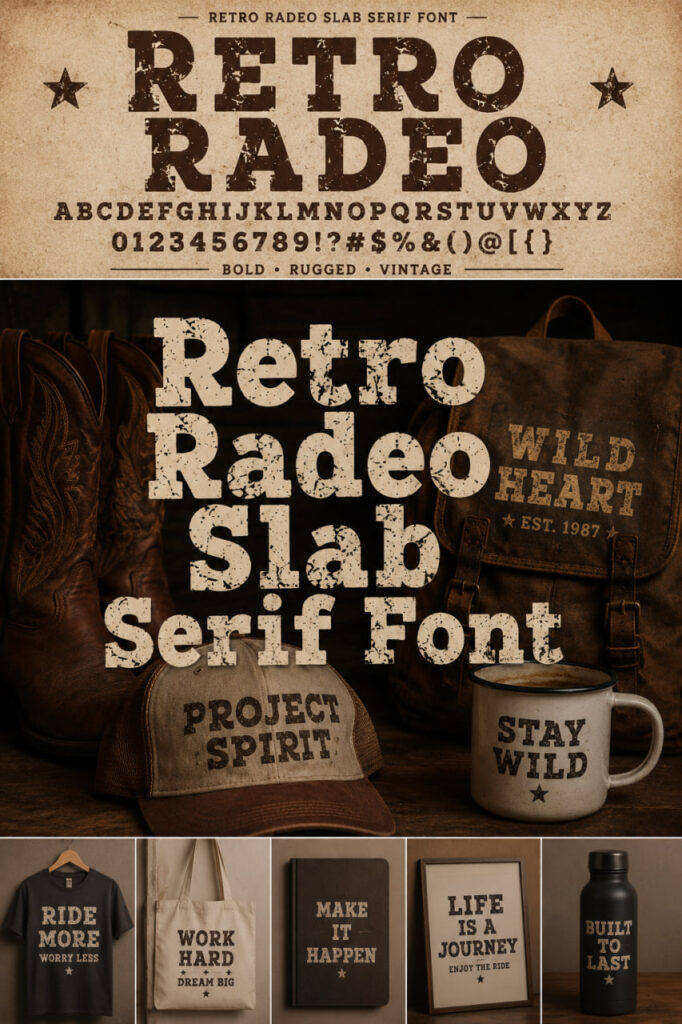 18 Best Slab Serif Font Picks: From Retro to Modern Excellence