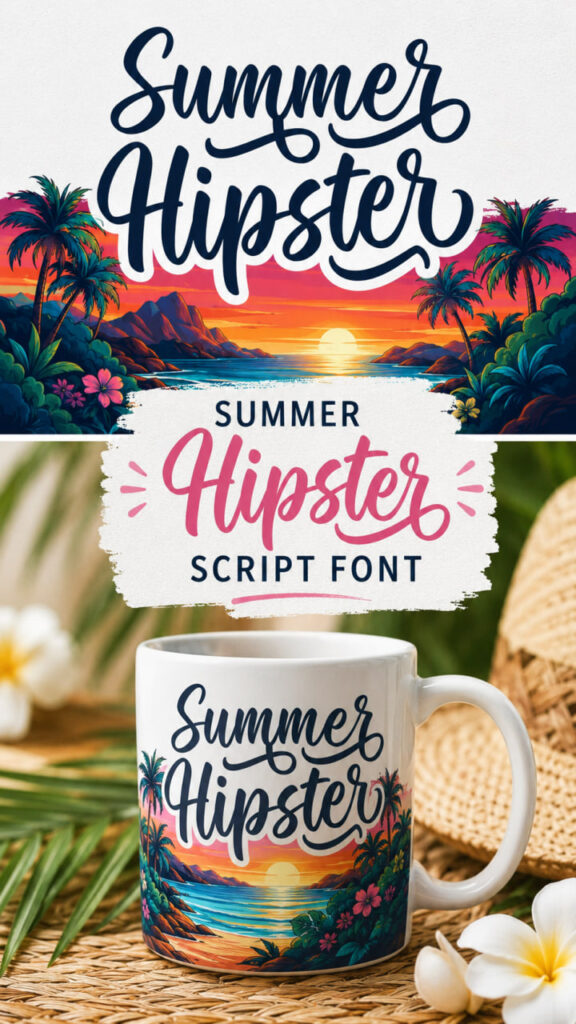 17 Summer Script Fonts: Perfect Typography for Seasonal Designs
